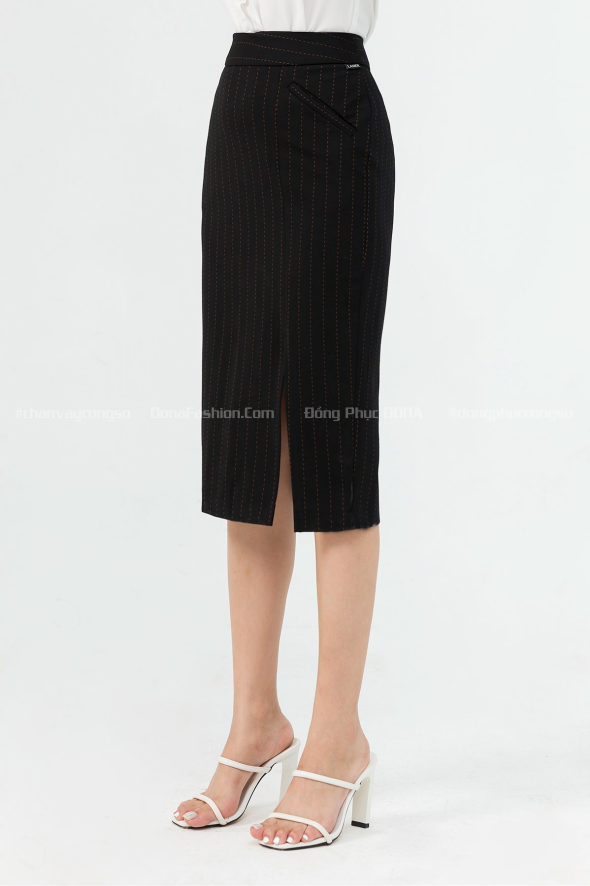 CHÂN VÁY XẺ TÚI MỔ